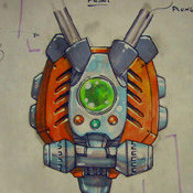 Escape Factory Space Quest Concept Art